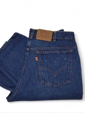RARE Vtg Levi's 619 Orange Tab Jeans